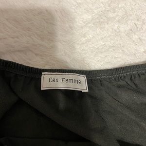 Off the shoulder top